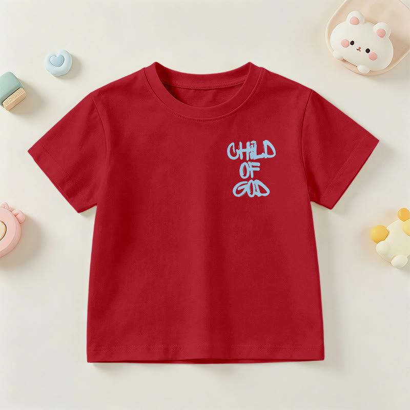 Christianartworkshop Andachts-T-Shirt mit Bibelvers „Kind Gottes“ aus Psalm 23 - image 18