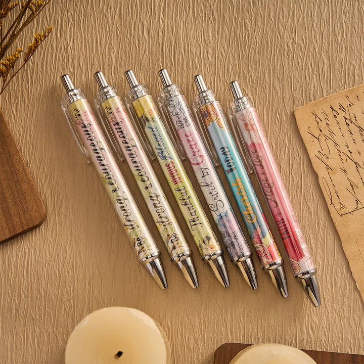 Christianartworkshop Geschenkset mit floralen Kreuz-Motiven, Motivationsstiften und Notizbüchern mit Bibelversen - image 16