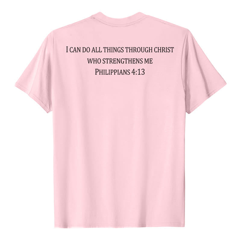 Christianartworkshop Klassisches T-Shirt mit Bibelversen und Aufdruck auf Vorder- und Rückseite – christliche Premium-Qualität, Kurzarm - image 11