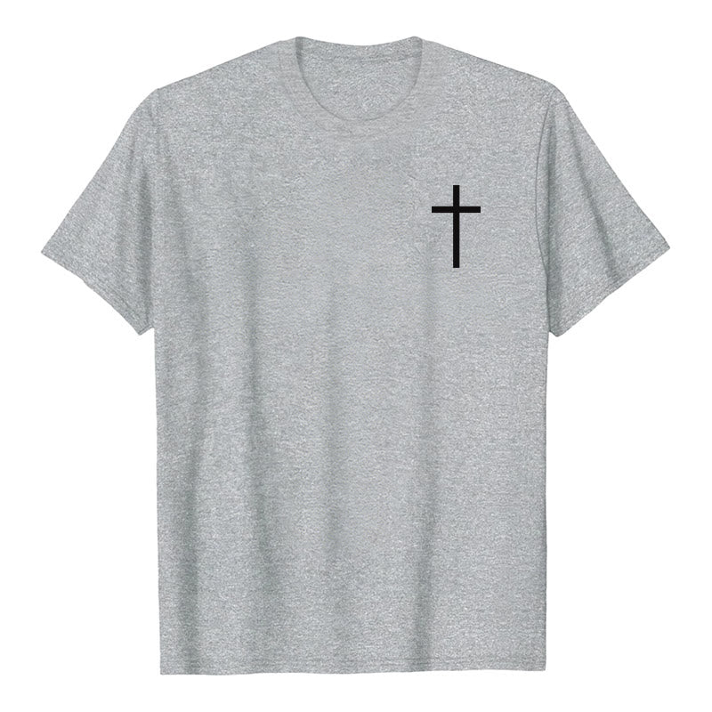 Christianartworkshop Klassisches T-Shirt mit Bibelversen und Aufdruck auf Vorder- und Rückseite – christliche Premium-Qualität, Kurzarm - image 5