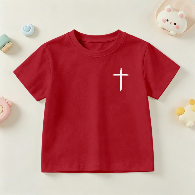 Christianartworkshop Klassisches Kurzarm-T-Shirt mit Blumenmuster und dem Aufdruck „Alles, was ihr tut, geschehe in Liebe“ für Kinder - image 57