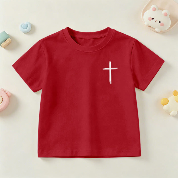 Christianartworkshop Klassisches Kurzarm-T-Shirt mit Blumenmuster und dem Aufdruck „Alles, was ihr tut, geschehe in Liebe“ für Kinder - image 57
