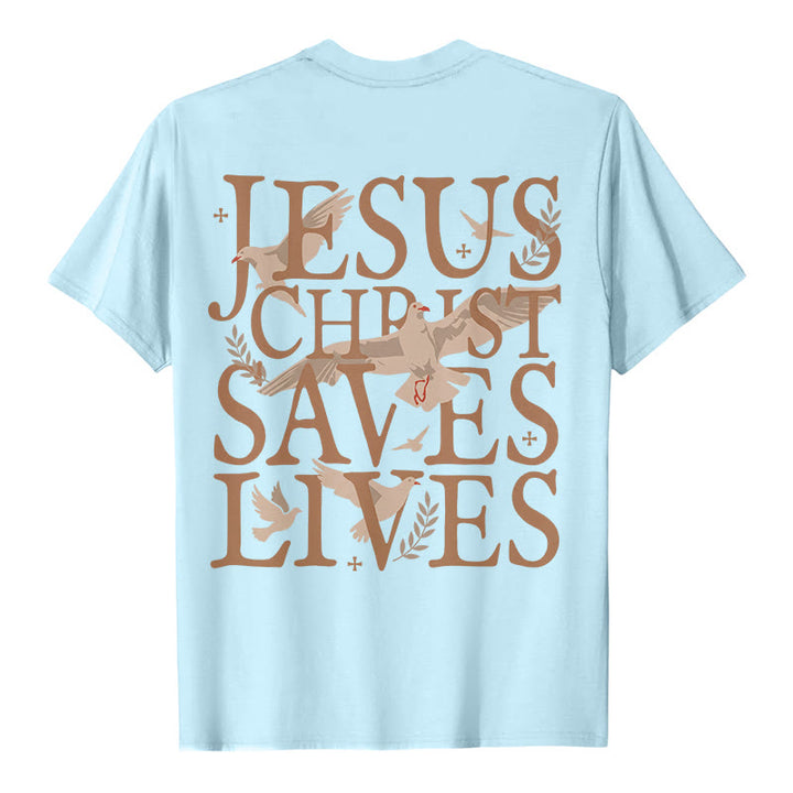Christianartworkshop T-Shirt mit Jesusgesicht und Dornenkrone - image 13