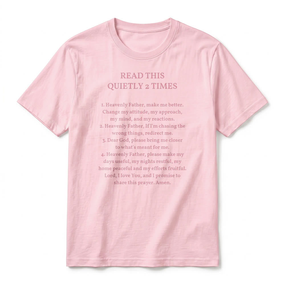 Christianartworkshop „Lies dies zweimal leise“ – Lustiges Premium-T-Shirt mit kurzen Ärmeln (Glaube) - image 27