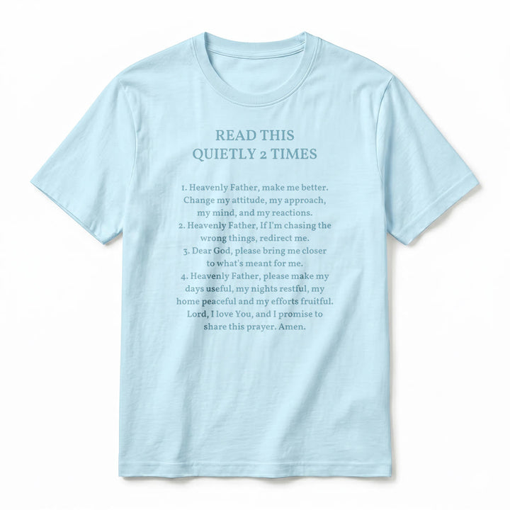 Christianartworkshop „Lies dies zweimal leise“ – Lustiges Premium-T-Shirt mit kurzen Ärmeln (Glaube) - image 18