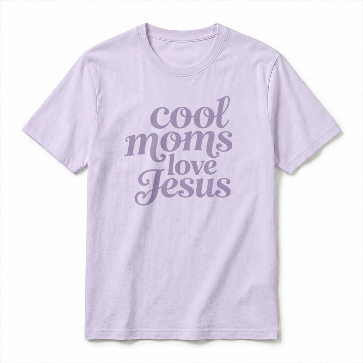 Christianartworkshop Premium-T-Shirt mit Kurzarm und Aufdruck „Coole Mütter lieben Jesus“ (Vorder- und Rückseite) - image 14