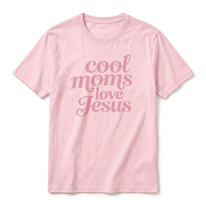 Christianartworkshop Premium-T-Shirt mit Kurzarm und Aufdruck „Coole Mütter lieben Jesus“ (Vorder- und Rückseite) - image 8