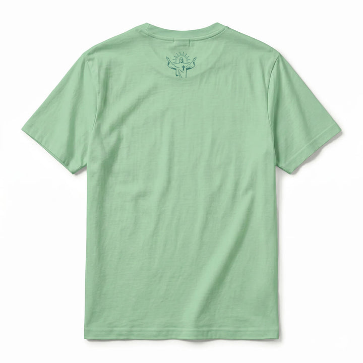 Christianartworkshop „Vergiss nicht, dass du in einem erhörten Gebet lebst“ Premium-Kurzarm-T-Shirt - image 21