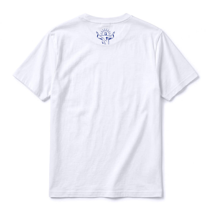 Christianartworkshop „Vergiss nicht, dass du in einem erhörten Gebet lebst“ Premium-Kurzarm-T-Shirt - image 3