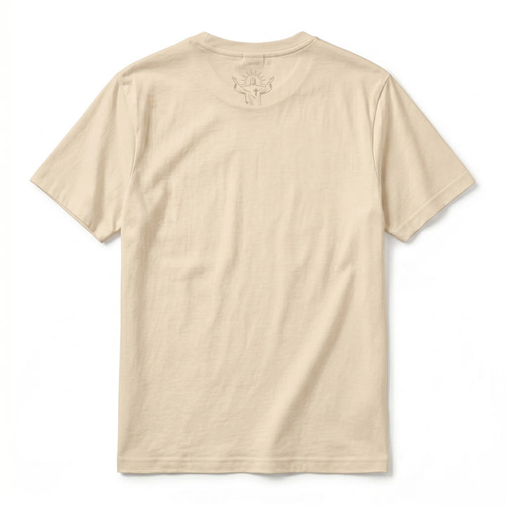 Christianartworkshop „Geht hin und macht alle Völker zu Jüngern (Matthäus 28,19)“ Premium Kurzarm-T-Shirt - image 15