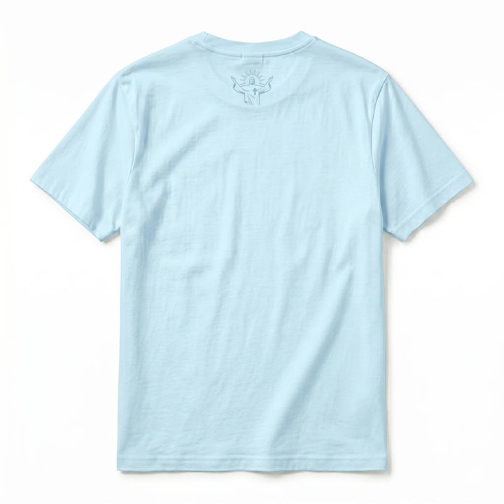 Christianartworkshop „Geht hin und macht alle Völker zu Jüngern (Matthäus 28,19)“ Premium Kurzarm-T-Shirt - image 12