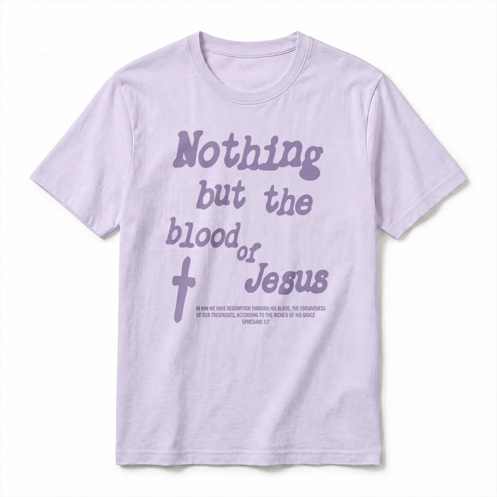Christianartworkshop Premium-Kurzarm-T-Shirt „Nichts als das Blut Jesu“ - image 17