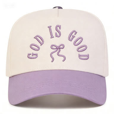 Christianartworkshop Unisex-Baseballkappe mit gebogenem Schirm und besticktem Schriftzug „God Is Good“ - image 13
