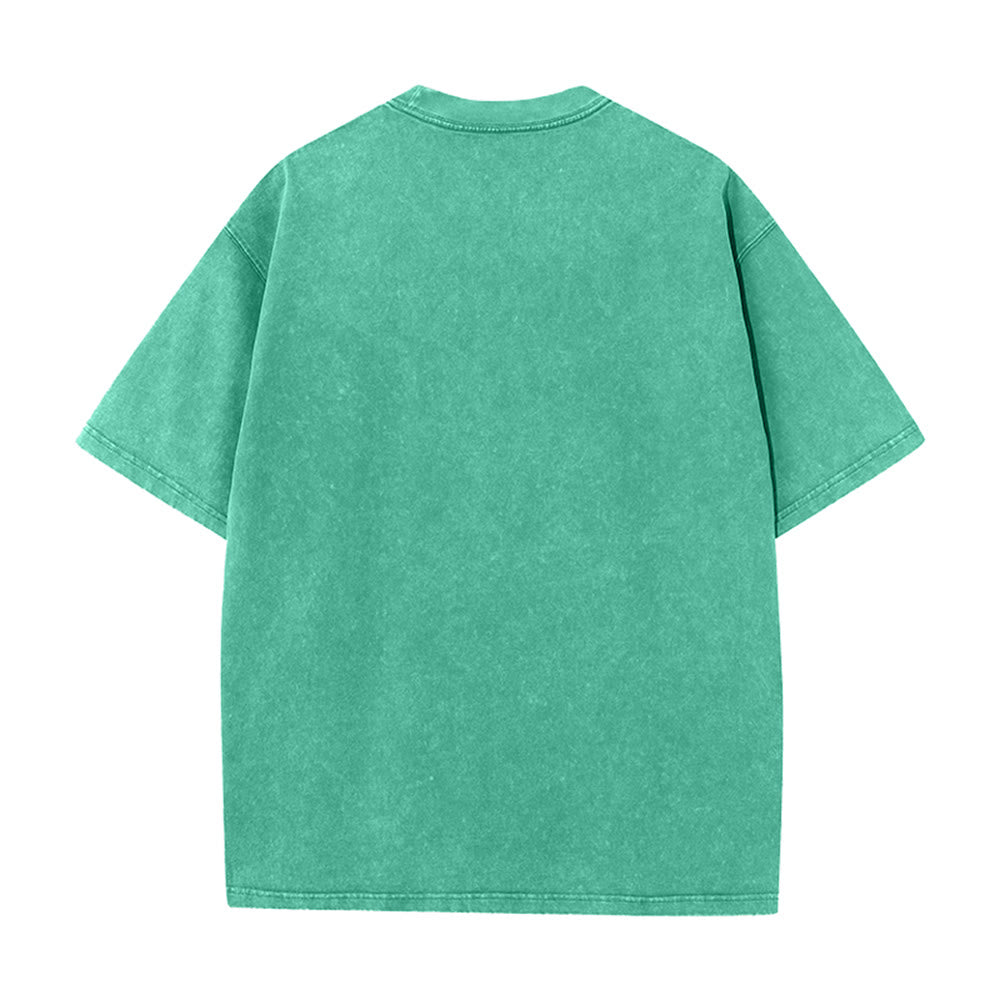 Christianartworkshop Das Leben gab mir Bananen, aber mein Jesus macht Bananengetränk – Grafik-T-Shirt (gewaschen) - image 15