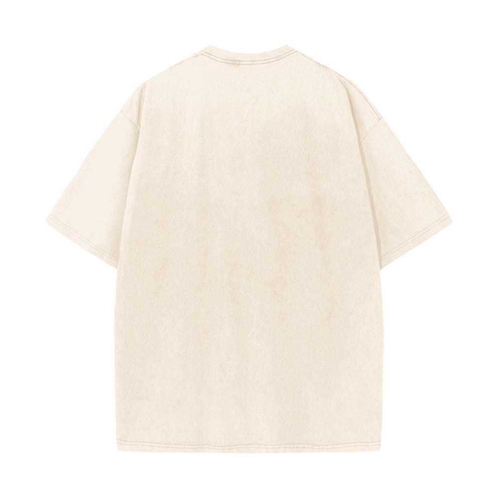 Christianartworkshop Himmel brüllt Tigerflamme Blitz Psalm 19:1 Retro-T-Shirt (verwaschen) Unisex - image 21