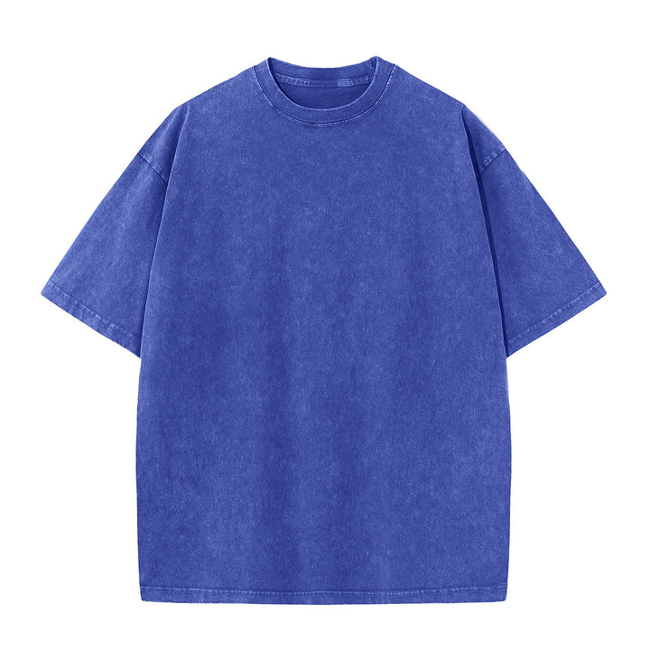 Christianartworkshop Portugiesisches spirituelles T-Shirt mit Dornenmotiv, Herz-Jesu-Kreuz und Flammenmotiv auf der Rückseite – gewaschenes Unisex-Design - image 12
