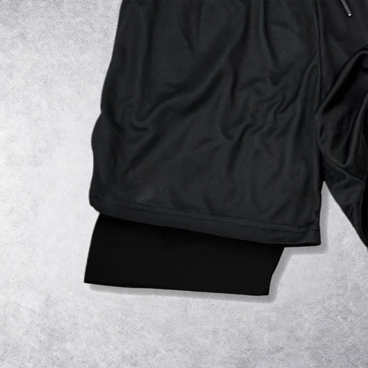 Christianartworkshop Zeitlose „Ich vermag alles durch Christus“-Sportshorts mit doppelter Lage und Kordelzug - image 11