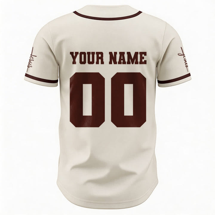 Christianartworkshop Klassisches Jesus Personalisierte Sportbekleidung Unisex Baseballtrikot - image 28