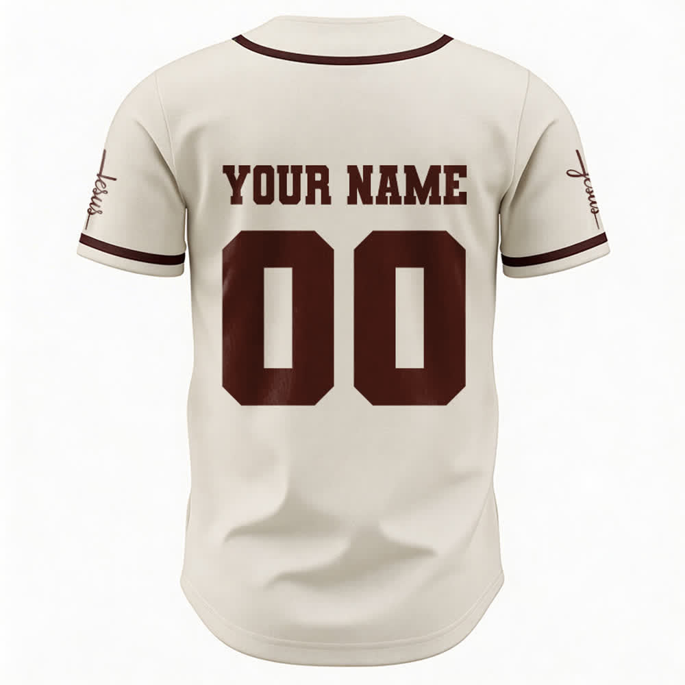 Christianartworkshop Klassisches Jesus Personalisierte Sportbekleidung Unisex Baseballtrikot - image 28