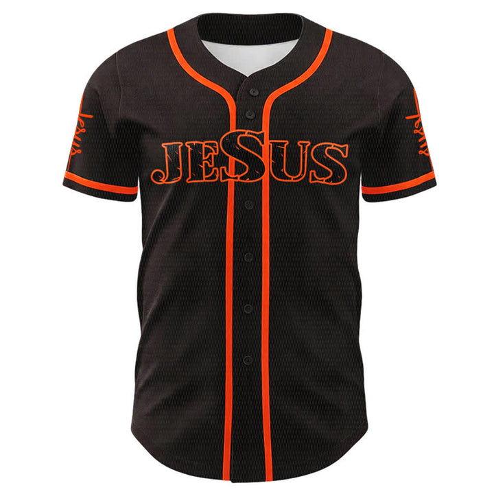 Christianartworkshop Jesus Kreuz Nagel und Dornenkrone Baseballtrikot - image 11