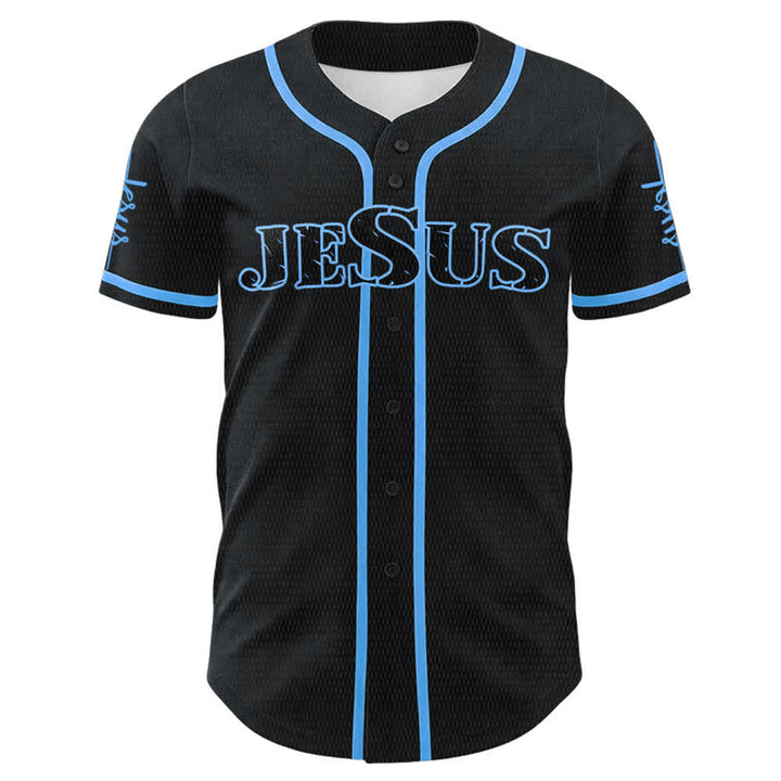 Christianartworkshop Jesus Kreuz Nagel und Dornenkrone Baseballtrikot - image 17