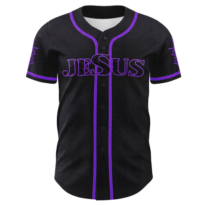 Christianartworkshop Jesus Kreuz Nagel und Dornenkrone Baseballtrikot - image 26