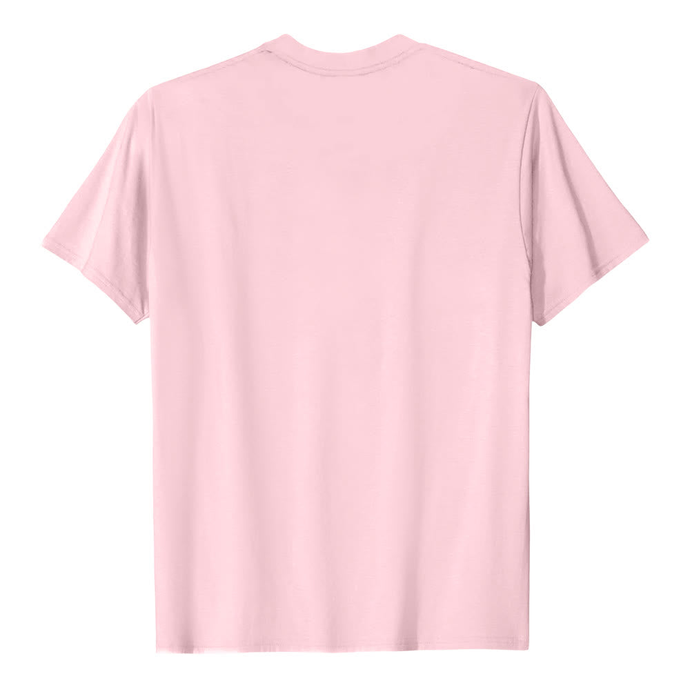 Christianartworkshop JESUS-Schriftzug in Schreibschrift hat mein Leben verändert (Römer 10,13) – Dreilagiges Premium-T-Shirt mit kurzen Ärmeln - image 26