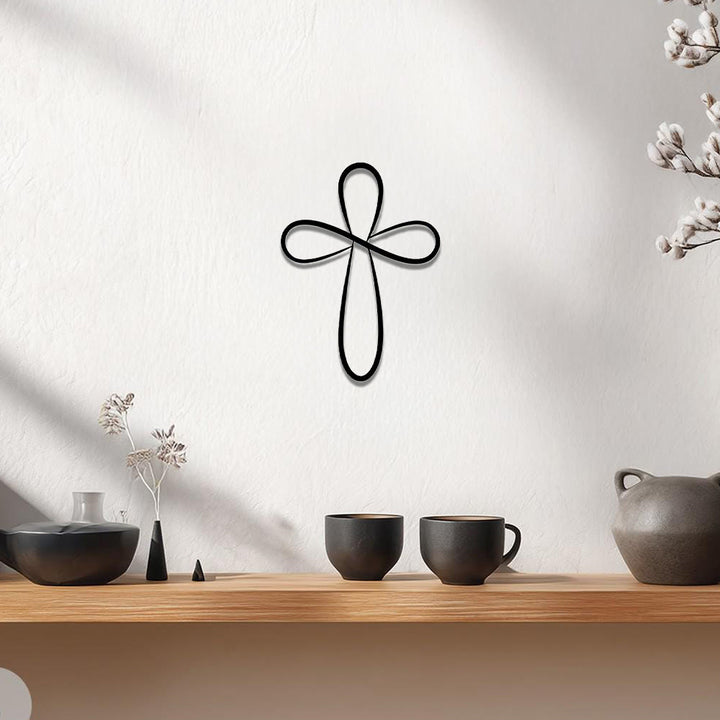 Christianartworkshop Minimalistische Wanddekoration aus Metall: Zeitloses Symbol der heiligen, erlösenden Gnade - image 5