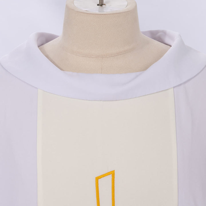 Christianartworkshop Symbolische, mehrfarbige Kasel mit goldenem Kelch - Host Elements - image 13