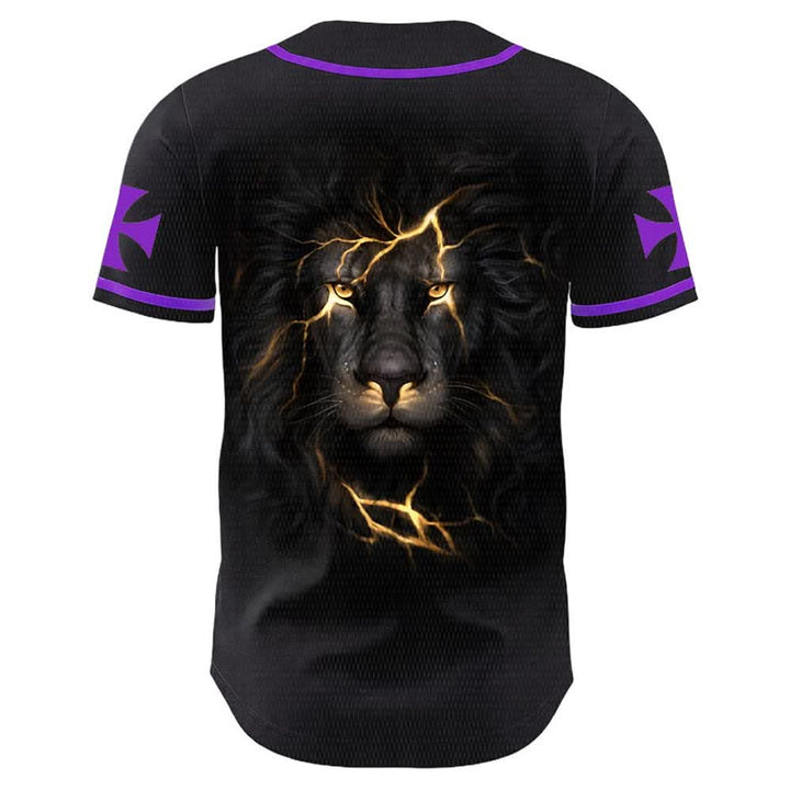 Christianartworkshop Jesus Highway To Heaven Lion Of Judah Unisex Baseballtrikot - image 19