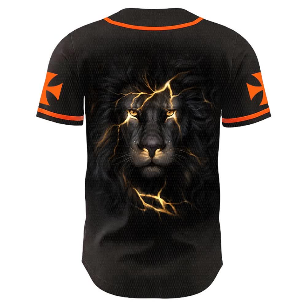 Christianartworkshop Jesus Highway To Heaven Lion Of Judah Unisex Baseballtrikot - image 10