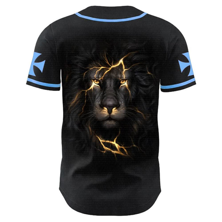 Christianartworkshop Jesus Highway To Heaven Lion Of Judah Unisex Baseballtrikot - image 13