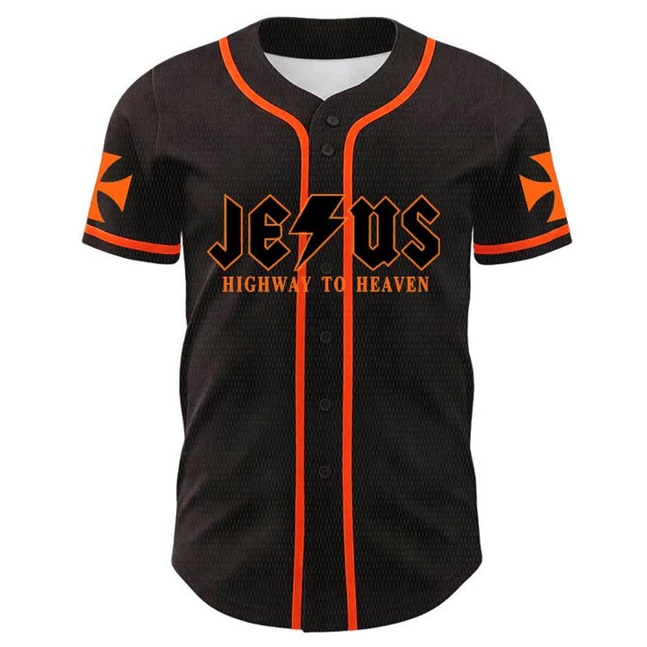 Christianartworkshop Jesus Highway To Heaven Lion Of Judah Unisex Baseballtrikot - image 11