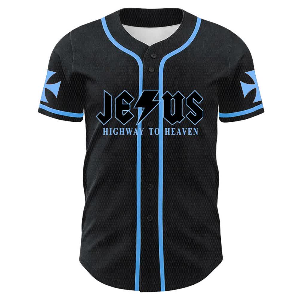 Christianartworkshop Jesus Highway To Heaven Lion Of Judah Unisex Baseballtrikot - image 14