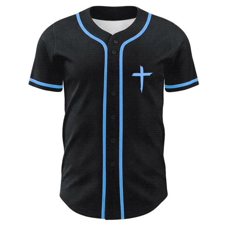 Christianartworkshop GOAT Gott über alles Einfaches Kreuz Unisex Baseballtrikot - image 14