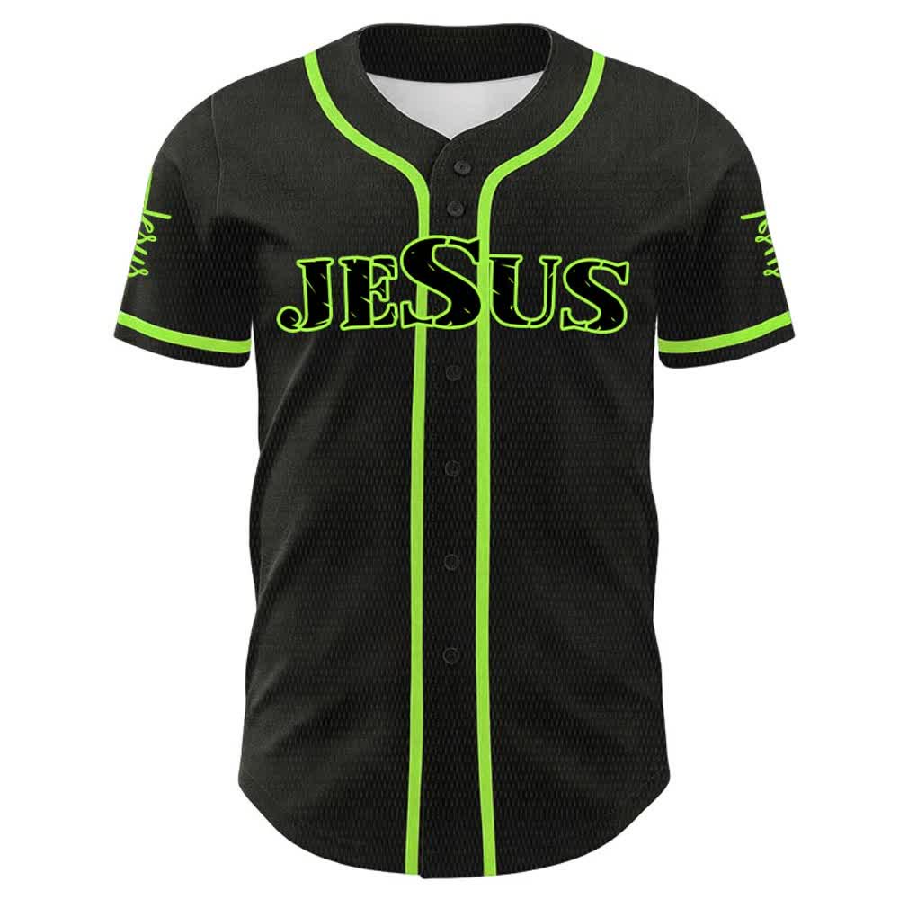 Christianartworkshop Jesus Spirit Rich Crown Of Thorns Portrait Unisex Baseball Jersey - image 17