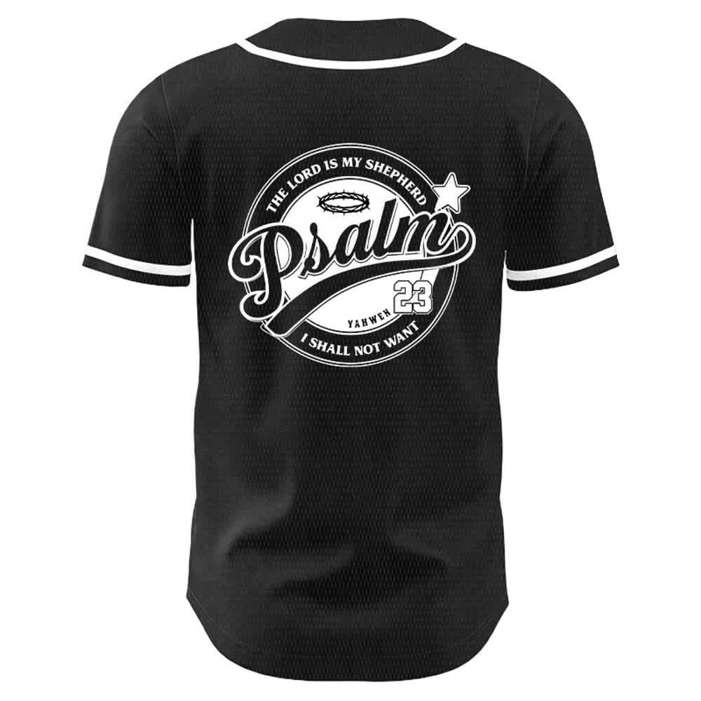 Christianartworkshop Psalm 23 Der Herr ist mein Hirte Unisex-Baseballtrikot - image 10