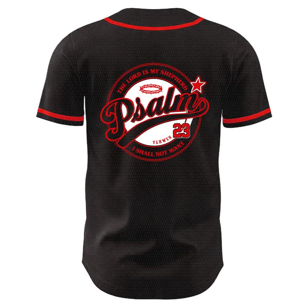 Christianartworkshop Psalm 23 Der Herr ist mein Hirte Unisex-Baseballtrikot - image 13