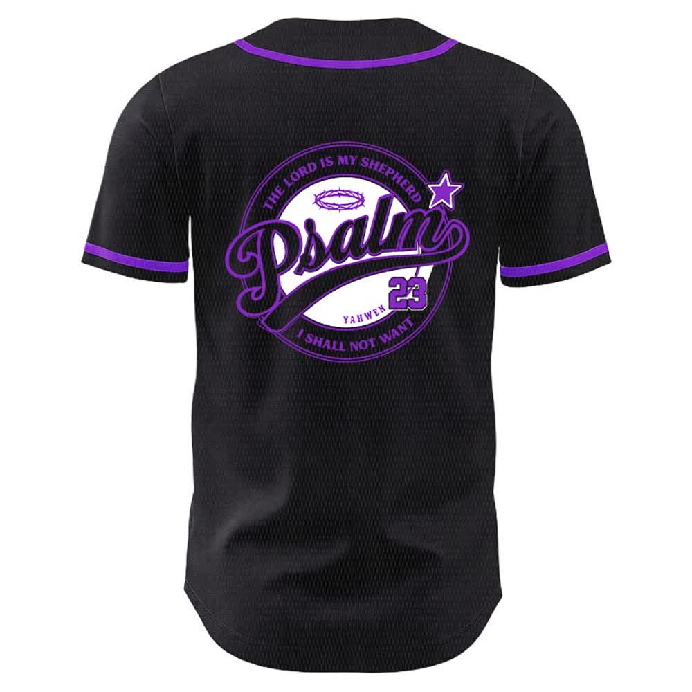 Christianartworkshop Psalm 23 Der Herr ist mein Hirte Unisex-Baseballtrikot - image 22