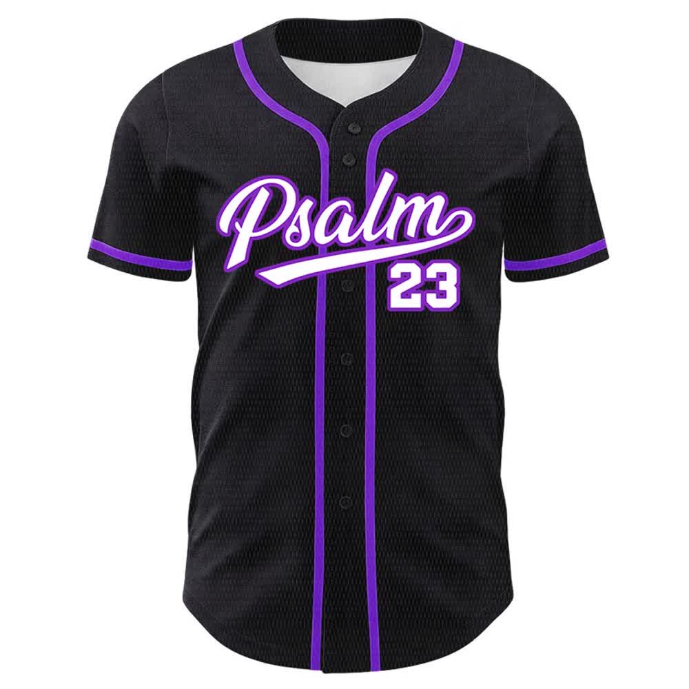 Christianartworkshop Psalm 23 Der Herr ist mein Hirte Unisex-Baseballtrikot - image 23