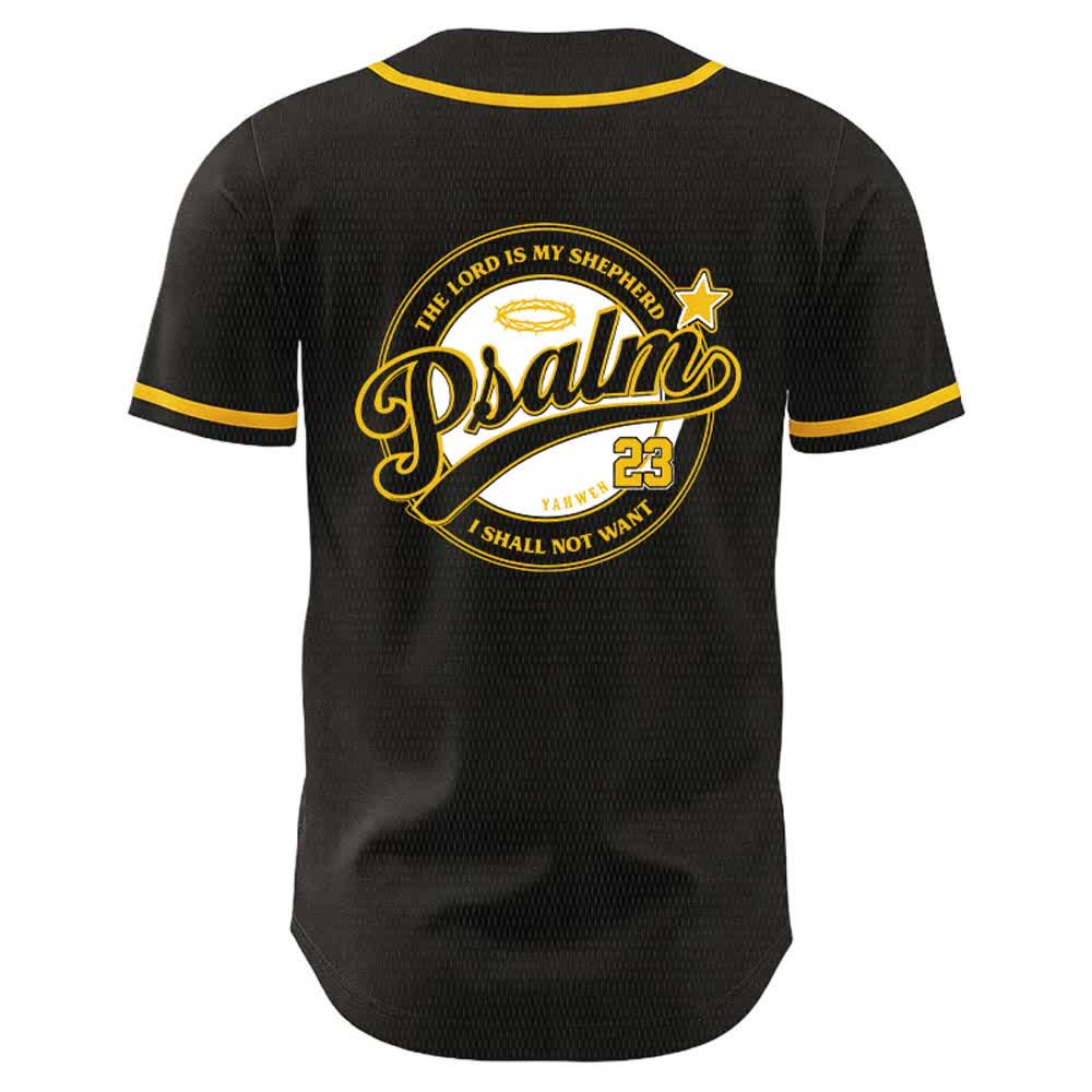 Christianartworkshop Psalm 23 Der Herr ist mein Hirte Unisex-Baseballtrikot - image 7