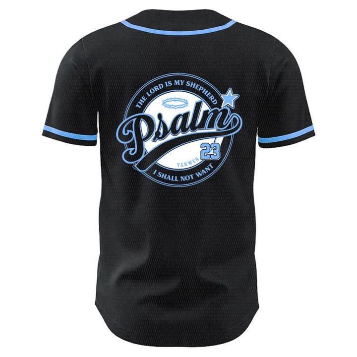 Christianartworkshop Psalm 23 Der Herr ist mein Hirte Unisex-Baseballtrikot - image 4
