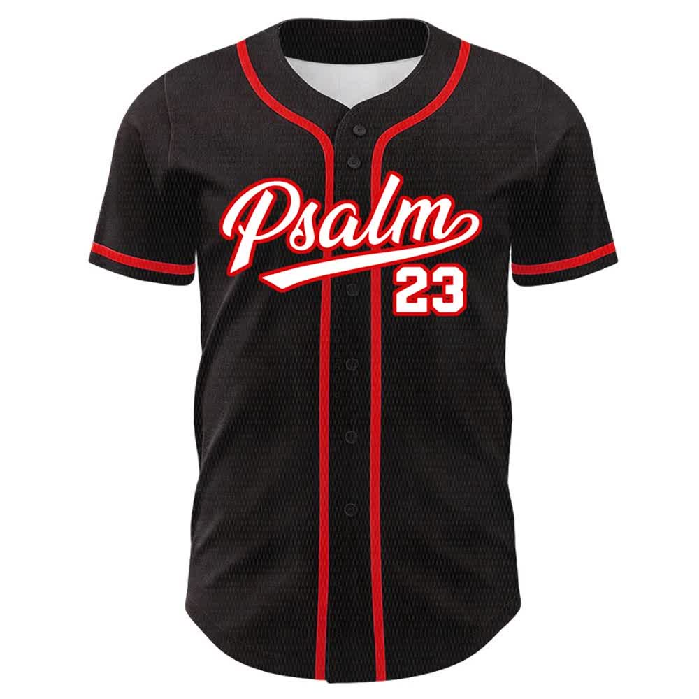 Christianartworkshop Psalm 23 Der Herr ist mein Hirte Unisex-Baseballtrikot - image 14