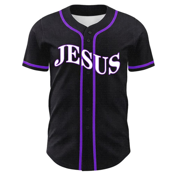 Christianartworkshop Jesus ist König – Johannes 3,16 – Unisex-Baseballtrikot - image 23