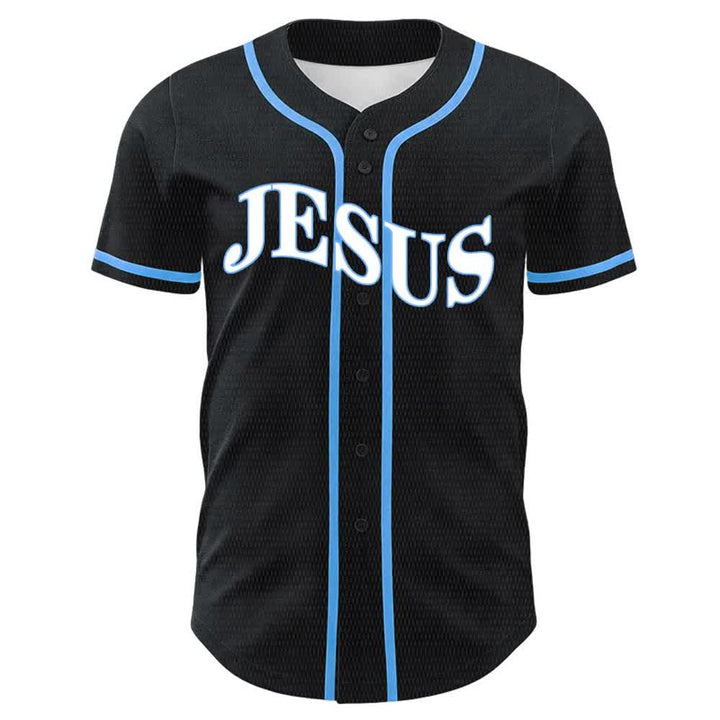 Christianartworkshop Jesus ist König – Johannes 3,16 – Unisex-Baseballtrikot - image 11