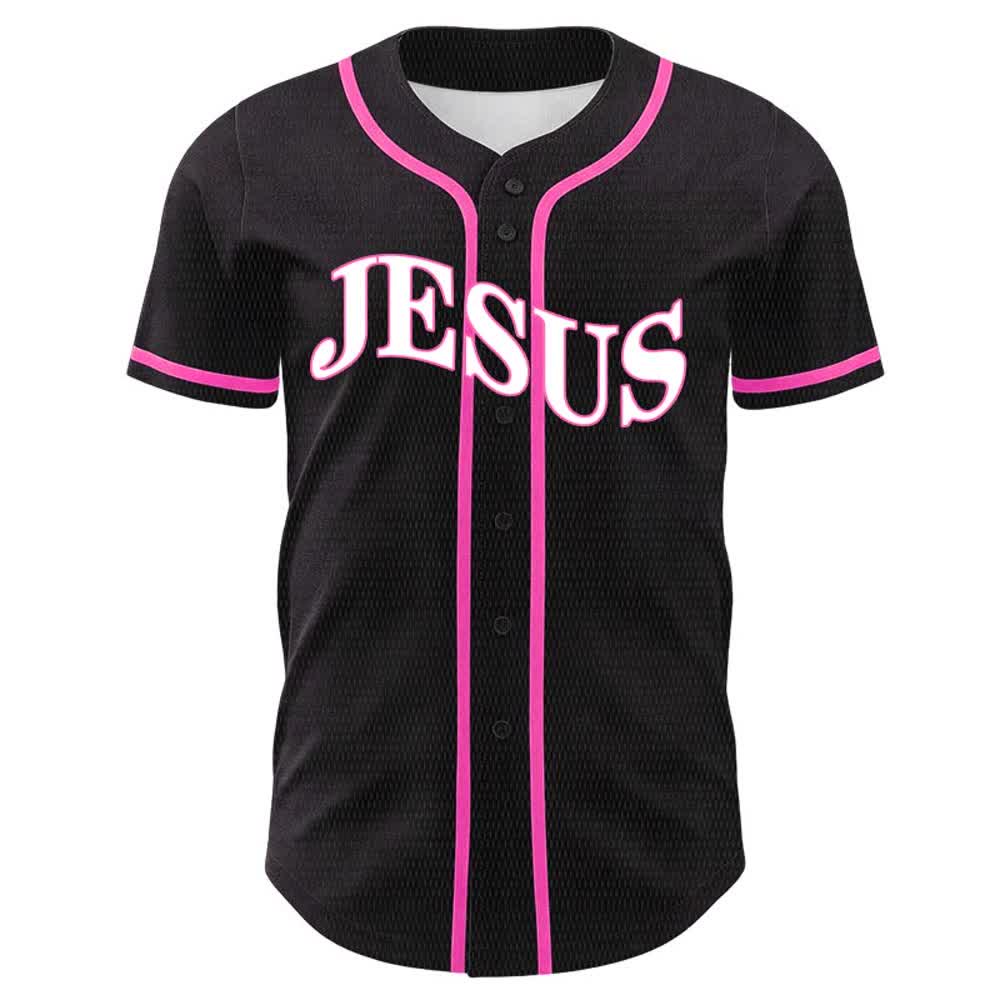 Christianartworkshop Jesus ist König – Johannes 3,16 – Unisex-Baseballtrikot - image 8