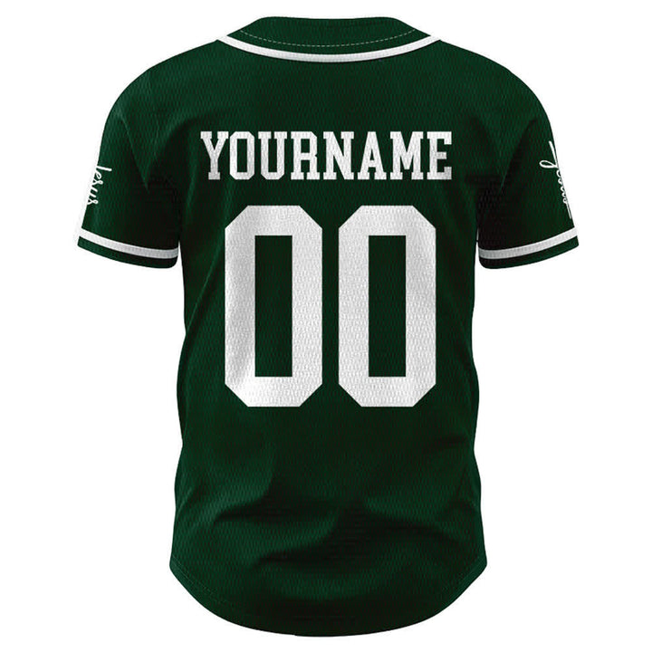 Christianartworkshop Kind Gottes Personalisiertes Namens- und Nummern-Unisex-Baseballtrikot - image 50
