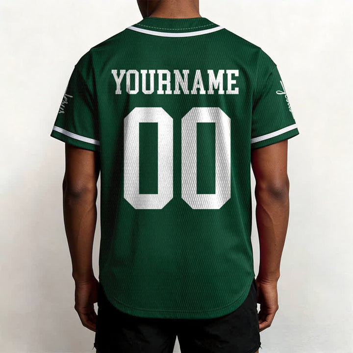 Christianartworkshop Kind Gottes Personalisiertes Namens- und Nummern-Unisex-Baseballtrikot - image 52