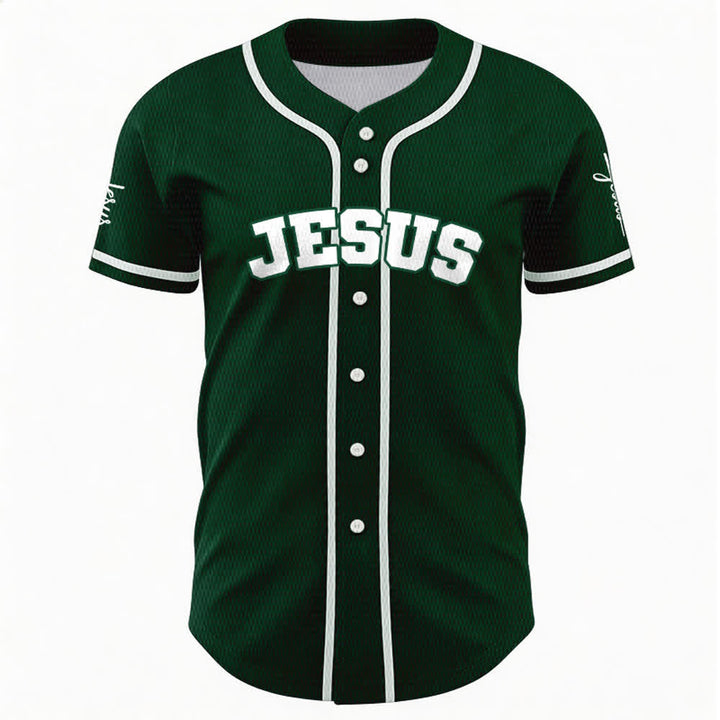 Christianartworkshop Klassisches Jesus Personalisierte Sportbekleidung Unisex Baseballtrikot - image 50