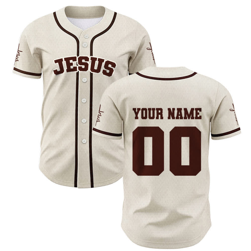 Christianartworkshop Klassisches Jesus Personalisierte Sportbekleidung Unisex Baseballtrikot - image 57